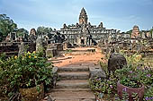 Bakong temple - the five tiered pyramid of the main temple.